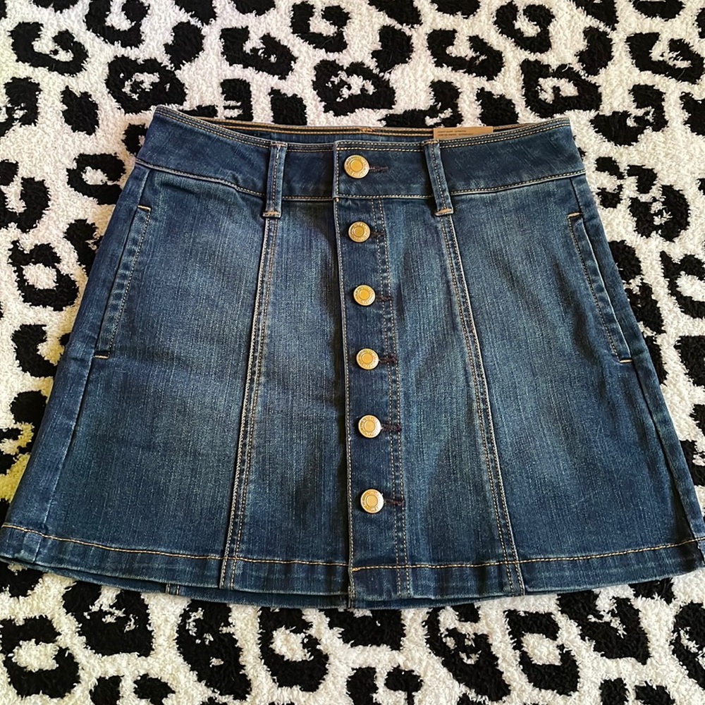 BNWT American Eagle Outfitters Denim Mini Skirt Size 00